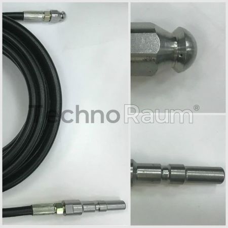 Шланг высокого давления для прочистки канализаций 7,5 м с наконечником KW для профессионального Karcher