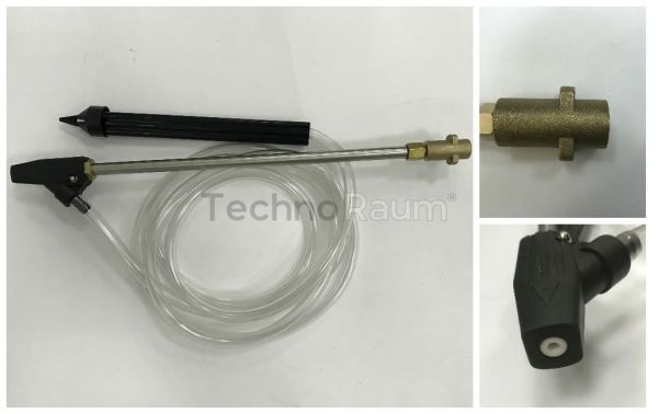 Комплект пескоструйный с латунным наконечником для мойки Karcher