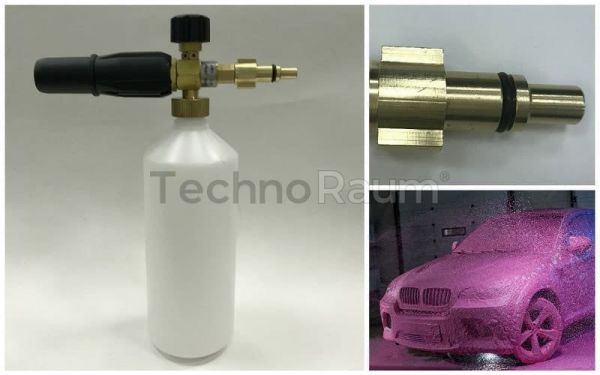 Пенная насадка LS-3 для Elitech (латунный наконечник)
