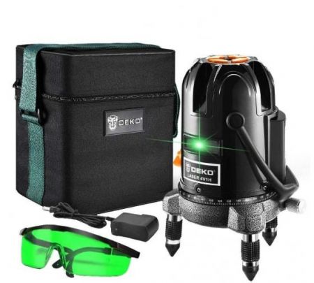 Лазерный уровень DEKO LL57GA SET 1