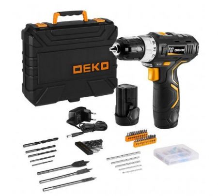 Аккумуляторная дрель-шуруповерт DEKO GCD12DU3 SET 5